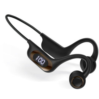 AKZ-G9 Bone Conduction Wireless Earphones | Graffiti Digital Display 6