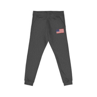 American flag embroidered sweatpants 22