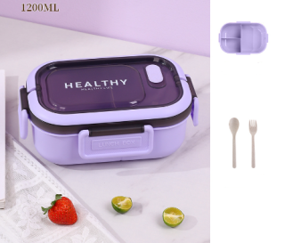 Sealed Leak-Proof Portable Lunch Box | Large Capacity Compartment Box 6