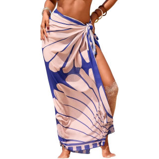 Floral beach cover-up 2