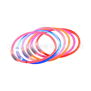 Luminous LED Dog Collar for Night Walks 3