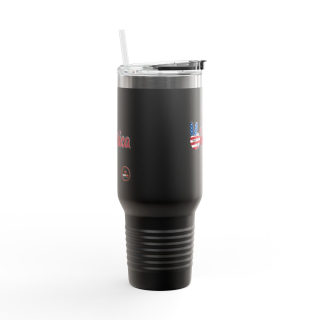 'Merica Peace Hand travel mug, 40oz insulated tumbler 4