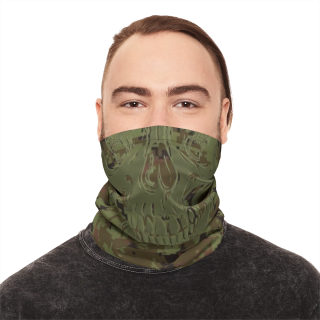 Skull Camo Neck Gaiter