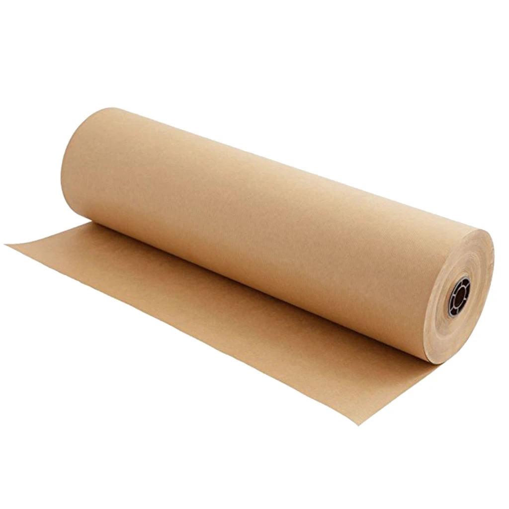Brown Kraft Paper Roll for Gift Wrapping and Crafts 4