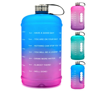 1 Gallon Sports Water Bottle | Gradient PETG Fitness Jug 3