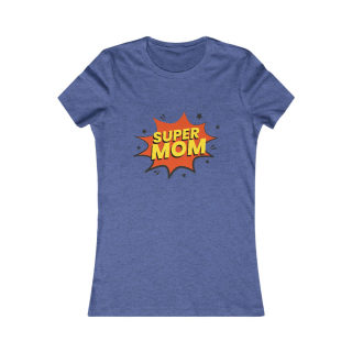 Super Mom Comic Burst T-Shirt | 80s Retro Graphic Tee 14