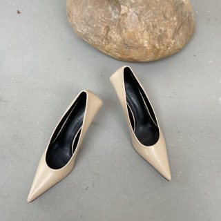 Women's Pointed-Toe Pumps | Thin High Heels, PU Leather 5