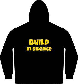 Build in Silence Hoodie 3