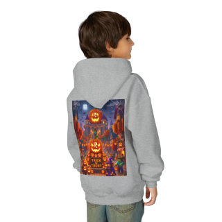 Spooky Pumpkin Patch Trick or Treat Kids Hoodie 68