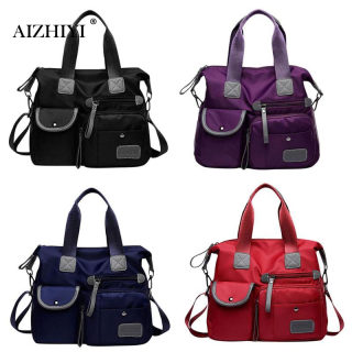 Women's Waterproof Nylon Tote Bag, Multi-Use 3