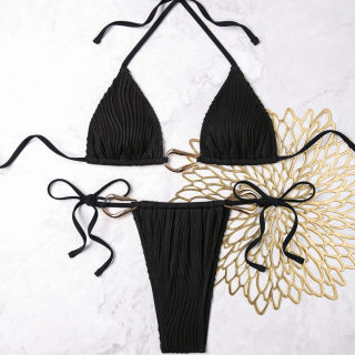 Solid Color bikini set (tie-up) 6