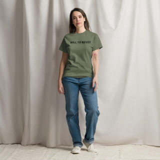 Unisex Classic T-Shirt WILL TO RESIST 11