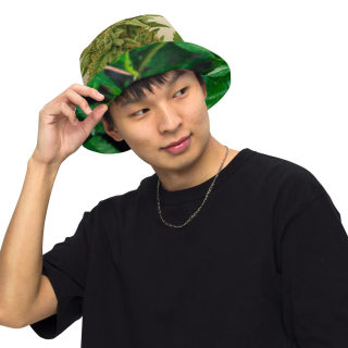 Reversible bucket hat "Weeee" 8