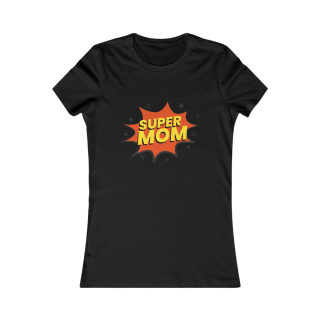 Super Mom Comic Burst T-Shirt | 80s Retro Graphic Tee 3