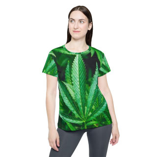 Cannabis Leaf All-Over Print Jersey 3
