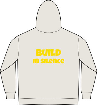 Build in Silence Hoodie 4