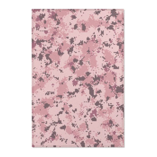 Pink Digital Camo Area Rug