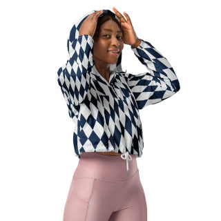Women's Cropped Windbreaker 12