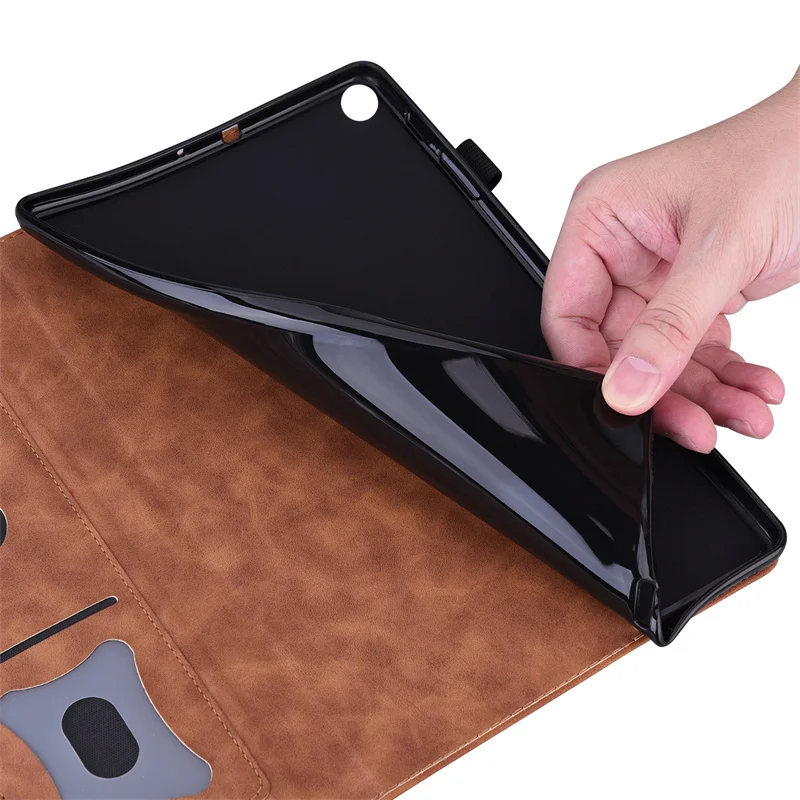 iPad Pro 11/13 Inch Folio Case | PU Leather Soft TPU Back Cover 6