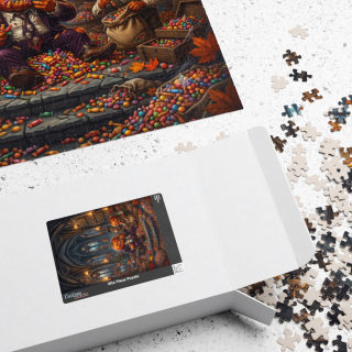 Pumpkin-Head Candy Feast Puzzle 110- 1014 Piece | Halloween Jigsaw 16