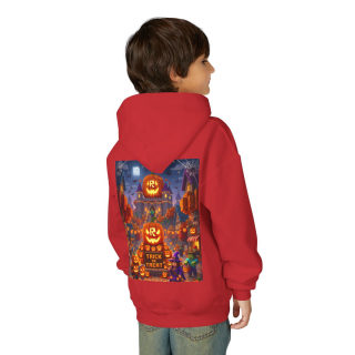 Spooky Pumpkin Patch Trick or Treat Kids Hoodie 80