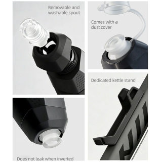Bike accessory — KKX aero bottle cage & 610ml bottle set, for MTB & road bikes 5