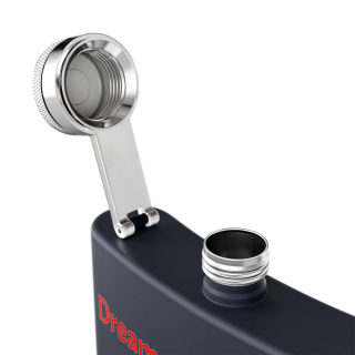 Dreams Don't Work unless you do flask, 6oz stainless steel 22