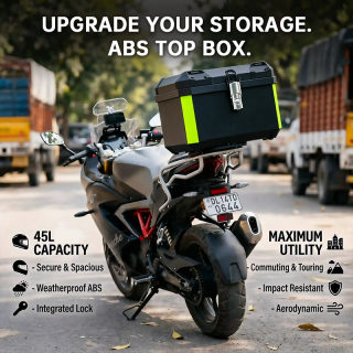 Motorcycle top case — 45L/55L quick-release trunk, fits BMW R12 series 2