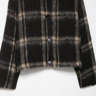 Wool Plaid Jacket | Women's Coat 3