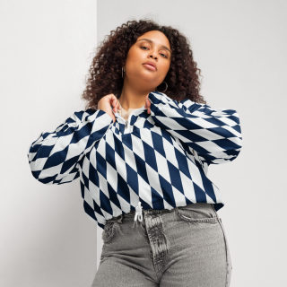 Women's Cropped Windbreaker 5