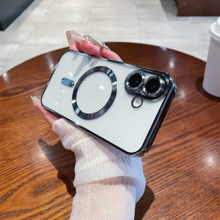 Phone case — electroplated, with MagSafe magnetic attachment for iPhone 17 6