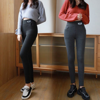 Extra-Thick Fleece-Lined Leggings with Pocket for Women, Winter 6