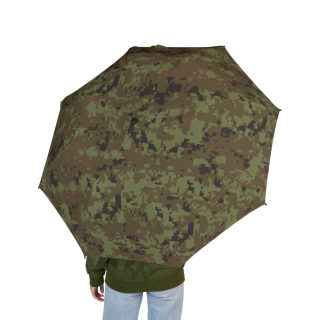 Camo Digital Woodland Pattern Umbrella | Foldable Rain Umbrella 3