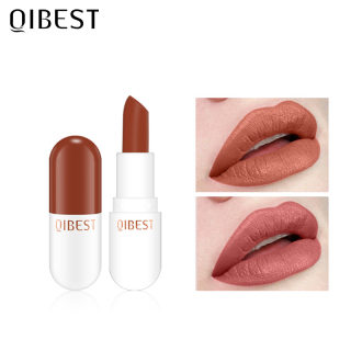 QIBEST Mini Capsule Lipstick Set, Velvet Matte 3