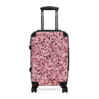 Pink Digital Camo Suitcase | Rolling Carry-On Luggage 4