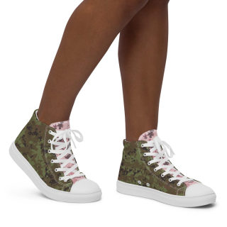 Women's high-top canvas shoes 23