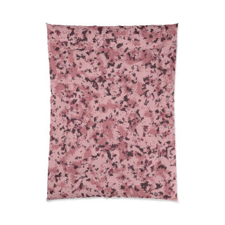 Pink Marble Splatter Comforter 2