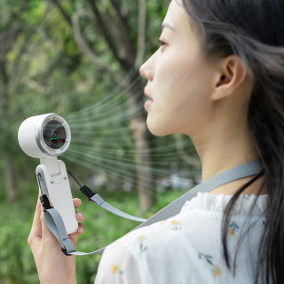 2026 Portable Electric Neck Fan | Foldable, USB Rechargeable, Wearable 5