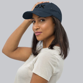 Distressed Dad Hat FOX 12
