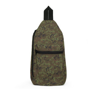 Camo Pixel Military Sling Bag | Camouflage Crossbody Backpack