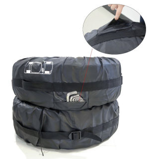 Waterproof Oxford Fabric Spare Tire Cover, Set of 4 3
