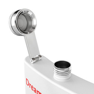 Dreams Don't Work unless you do flask, 6oz stainless steel 16