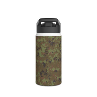 Camo Pattern Stainless Steel Water Bottle | Standard Lid 2