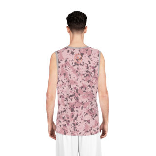 Pink Camo Basketball Jersey | All-Over Print 4