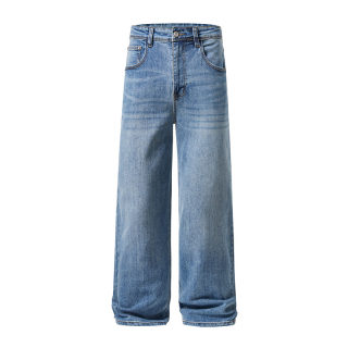 Men's Loose Straight Denim Pants | Brand Style 6