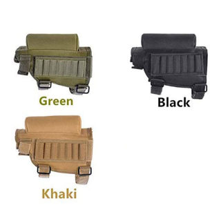 Outdoor Tactical Cheek Rest Bag | Bullet Pouch 2-in-1 Gun Stock Bag 6