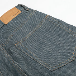 Cowboy Straight Leg Denim Pants | Washed Distressed 4