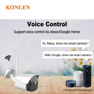 KONLEN WiFi Security Camera, Tuya Smart Life, 1080P, Outdoor 2