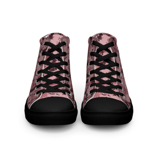 Men's high-top canvas shoes