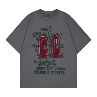 Color Block Washed Short Sleeve T-Shirt 3